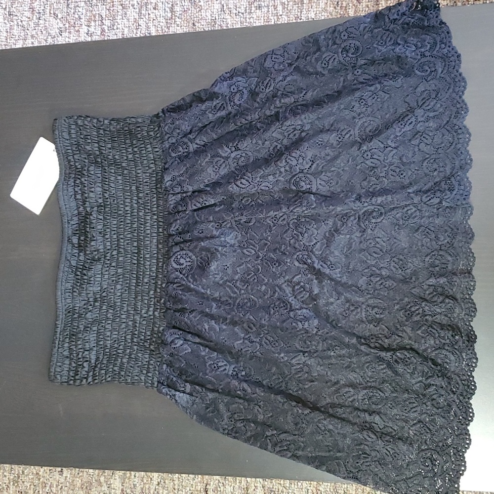 Black lace top
